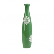 Essentials Green Tall Vase