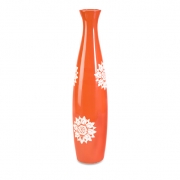 Essentials Orange Tall Vase