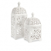 Maya Tealight Lanterns - Set of 2