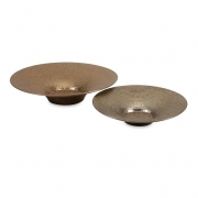 Dominic Metallic Chargers - Set of 2