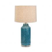 Lendia Diamond Cutwork Ceramic Lamp