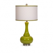 Essentials Green Apple Glass Table Lamp
