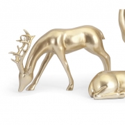 Reindeer- Gold -Left