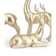Reindeer- Gold-Left