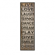 Live Love Laugh Wall Décor