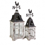 Weather Vane Lanterns - Set of 2
