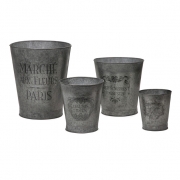 French Garden Pots - Set of 4