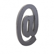 Ella Elaine Oversized Metal Letter at sign