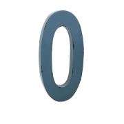 Ella Elaine Oversized Metal Letter O