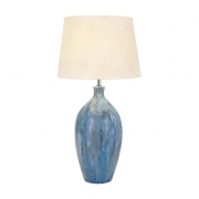 Marbleized Sea Terracotta Table Lamp