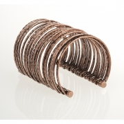BTQ Bronze Multi Wire Cuff