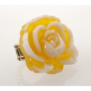 BTQ Yellow Rose Ring