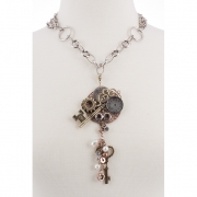 BTQ MJ Switching Gears Necklace