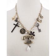 BTQ MJ Chatterbox Trinkets Necklace