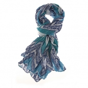 BTQ Blue Moon Chevron Scarf
