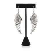 BTQ Silver Wings Earrings