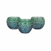 Bamenda Glass Candleholder with Clear Box