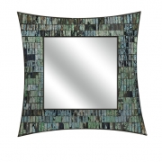 Aramis Mosaic Glass Wall Mirror