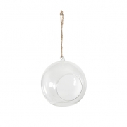 Medium Hanging Glass Garden Globe