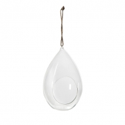 Large Hanging Glass Garden Globe