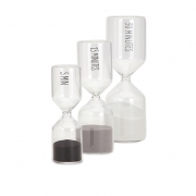 Irwin Hourglases - Set of 3