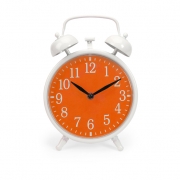 Essentials Orange Face Clock