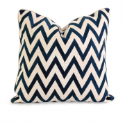 IK Maslow Embroidered Pillow with Down Fill