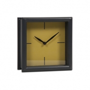 Graphite Metal Clock
