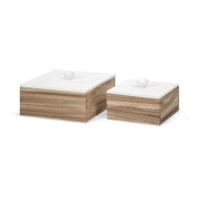 Mochrie Lidded Boxes - Set of 2