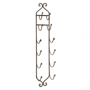 Rustic Towel/Wine Rack