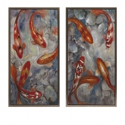 Karita Framed Oil Paintings - Ast 2