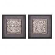 Beth Kusknick Wellington Framed Wall Art - Ast 2