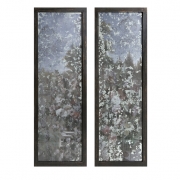 Valerian Glass Wall Decor - Ast 2