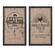 Ella Elaine Homestead Wall Decor - Ast 2