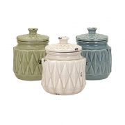 Alena Ceramic Canisters - Ast 3