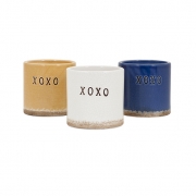 TY Honeybee XOXO Planters - Ast 3