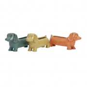 Dachshund Planters - Ast 3