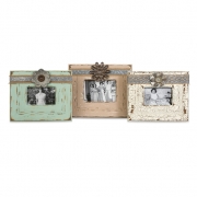 Ella Elaine Shabby Chic Photo Frames - Ast 3