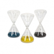 Lagos Glass Hourglasses - Ast 3