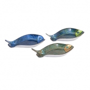 Martinique Glass Dishes - Ast 3