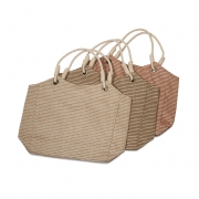 BTQ Ellenton Jute Bag - Ast 3