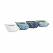 Sun Coast Shell Planters - Ast 4