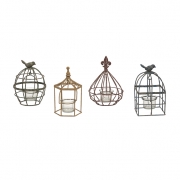 Hale Metal Candleholders - Ast 4