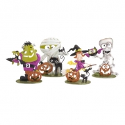 Halloween Votive Candleholders - Ast 4