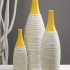 Andean Multi Glaze Vases - Set of 3 alternate image