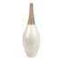 View Portia Large Ceramic and Wood Vase