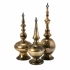 View Simone Metallic Finials - Set of 3