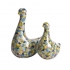 View IK Gervaiso Hand Painted Birds - Set of 2
