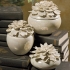 Blair Hand-sculpted Floral Boxes - Set of 3 alternate image