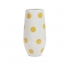 View Essentials Mellow Yellow Polka-Dot Vase